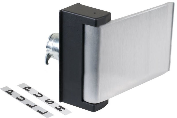 Commercial Aluminum Right - Hand Push - Pull Paddle Handle for Storefronts - Reflect Window & Door