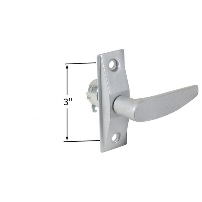 Commercial Storefront Aluminum Lever Handle with Anodized Finish - Reflect Window & Door