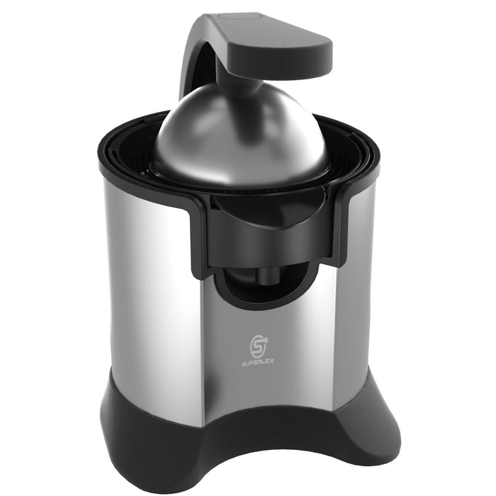 Compact Stainless Steel Citrus Juicer – Efficient & Easy-to-Clean