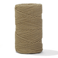COTTON ROPE ZERO WASTE 2 MM - 3 PLY - SAND COLOR