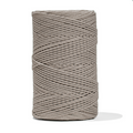 COTTON ROPE ZERO WASTE 2 MM - 3 PLY - SOFT TAUPE COLOR