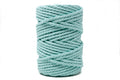 COTTON ROPE ZERO WASTE 5 MM - 3 PLY - AQUA COLOR