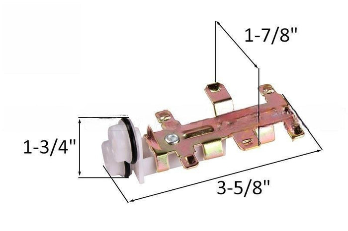 Cox USA Top Roller Bracket for Closet Doors - Reflect Window & Door