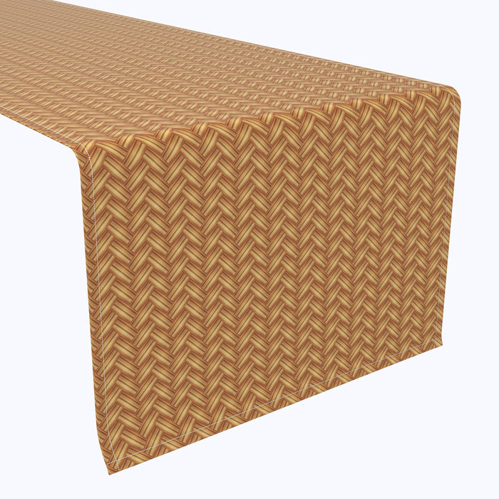 Criss Cross Bark Wicker Runners