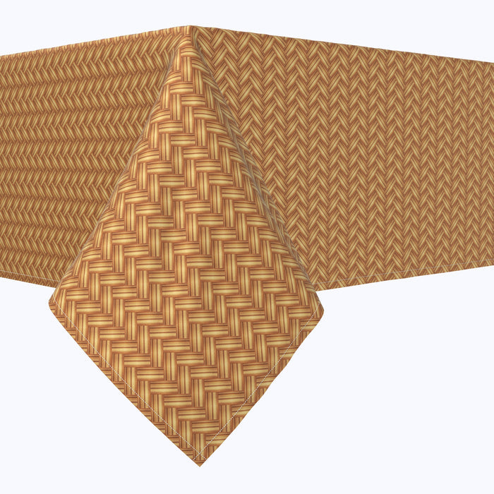 Criss Cross Bark Wicker Squares