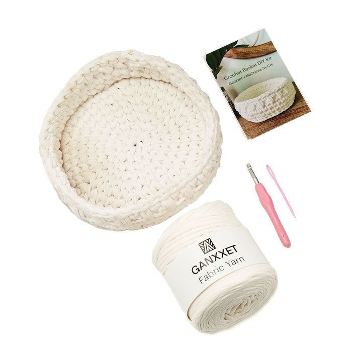 Crochet Basket DIY Kit by Ganxxet x MaCreme by Cre