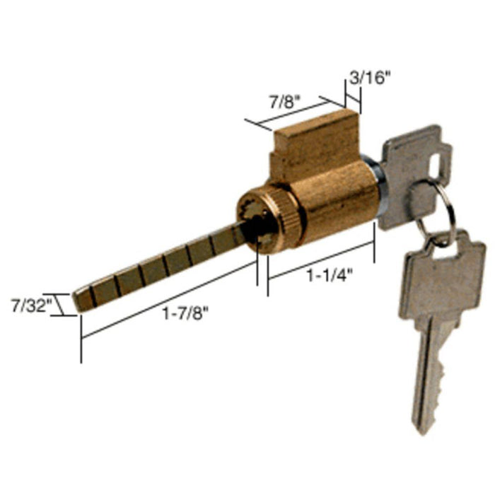 Sliding Glass Patio Door Lock – Cylinder Replacement - Reflect Window & Door