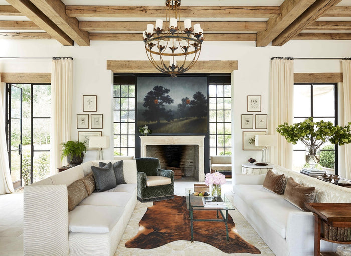 Dark Brindle Cowhide Rug #B10083