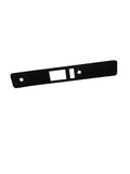 Dark Bronze Beveled Faceplate Commercial Storefront Door - Right Hand Latch Lock - Reflect Window & Door