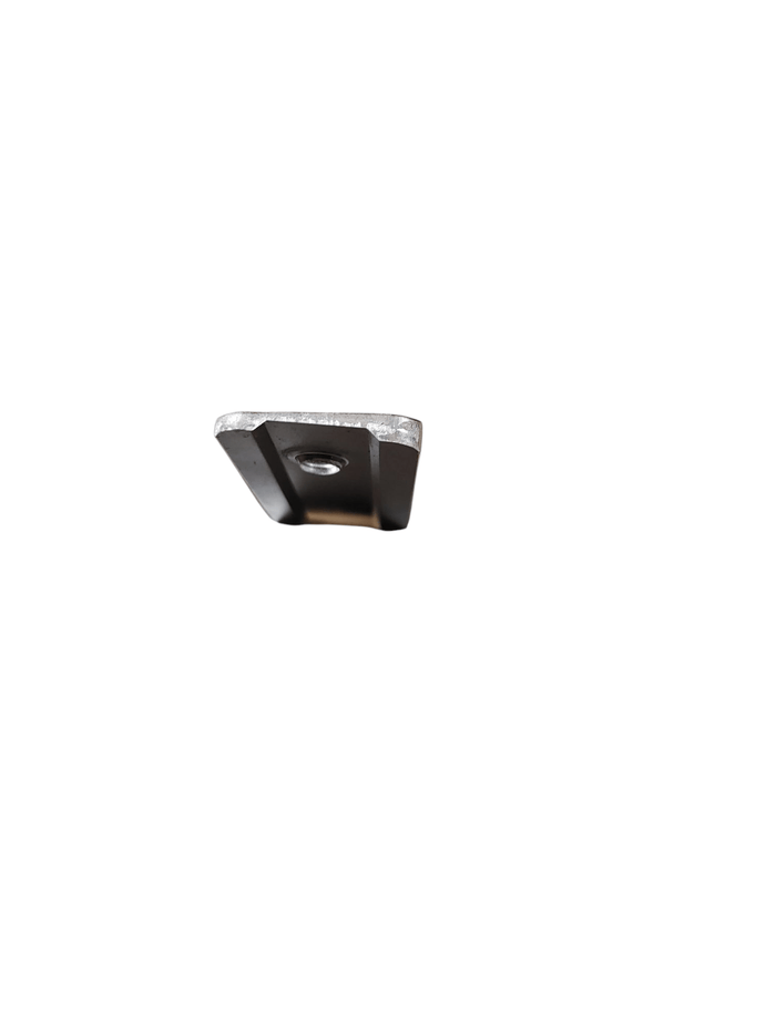 Dark Bronze Beveled Faceplate Commercial Storefront Door - Right Hand Latch Lock - Reflect Window & Door