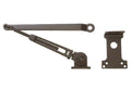 Dark Bronze Friction Hold Open Arm for Commercial Doors - Reflect Window & Door