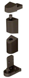 Dark Bronze Right Hand Pivot Set for Commercial Doors - Reflect Window & Door