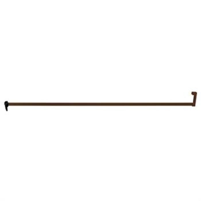 Security Bar for Sliding Glass Doors - Brown - Reflect Window & Door