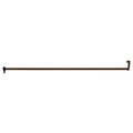 Security Bar for Sliding Glass Doors - Brown - Reflect Window & Door