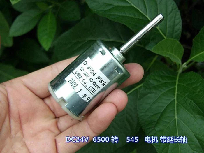 DC 12V 24V 6500RPM High Speed 545 Motor Large Torque,rs545 dc 12v motor
