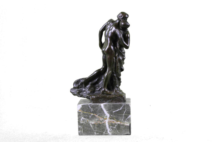 Details about  Signed Claudel Nude Waltzing Couple Bronze Sculpture Art Deco Ma