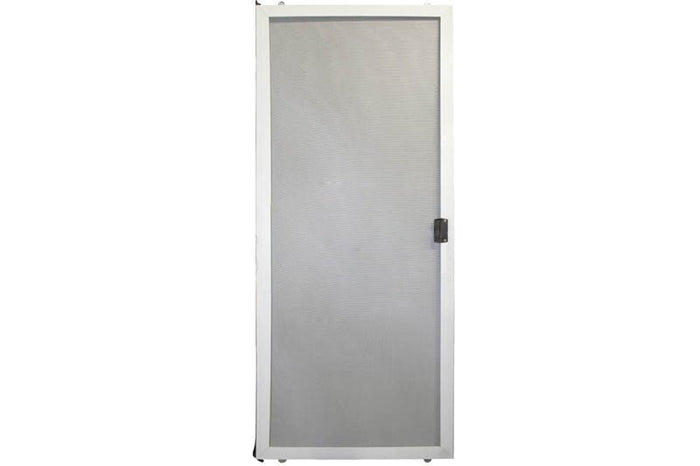 Do - It - Yourself White Sliding Screen Door Kit - 28 - 1/8" to 37 - 3/8" x 90" - Reflect Window & Door