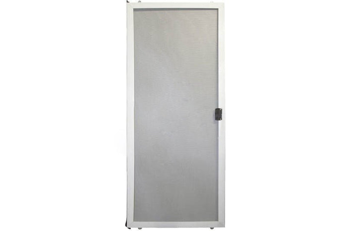 Do - It - Yourself White Sliding Screen Door Kit - 46 - 5/8" to 49 - 3/8" x 90" - Reflect Window & Door