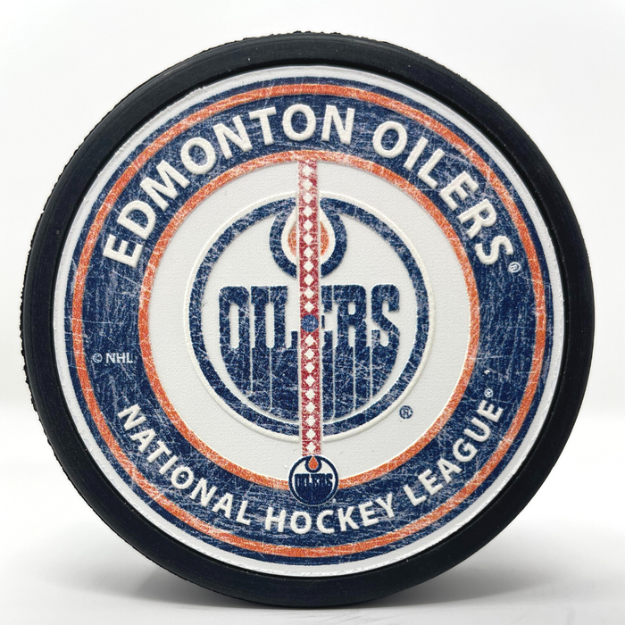 Edmonton Oilers Puck | Center Ice