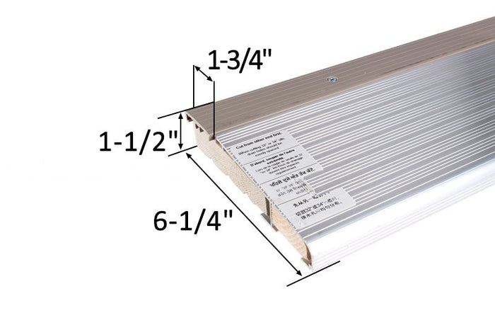 Entry Door 36" Inswing Aluminum MF Vinyl Top Tan Sill System – Replacement Inswing Door Sill - Reflect Window & Door