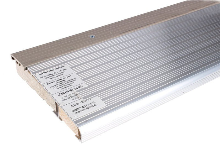 Entry Door 36" Inswing Aluminum MF Vinyl Top Tan Sill System – Replacement Inswing Door Sill - Reflect Window & Door