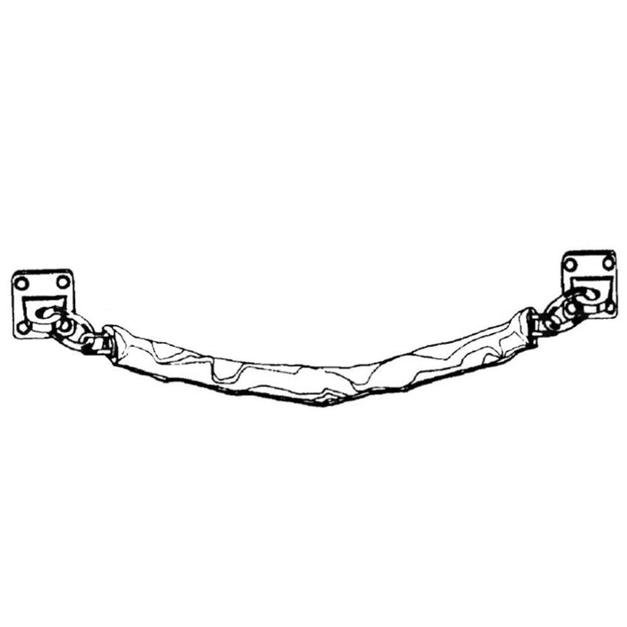 Extra - Heavy Duty Reinforced Steel Security Chain for Commercial Doors - Reflect Window & Door