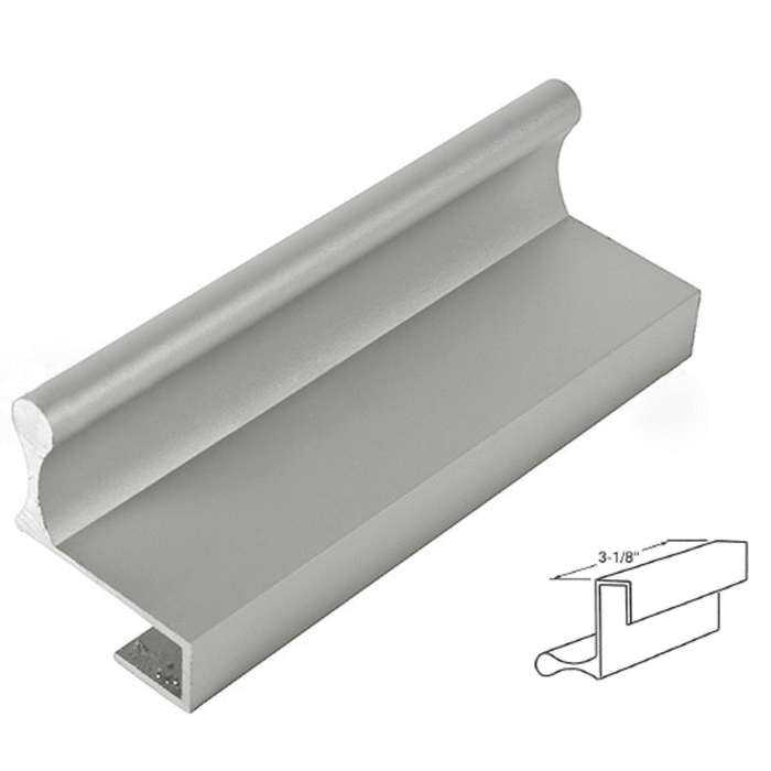 Sliding Glass and Panel Door 3" Pull with 7/16" Lip - Reflect Window & Door