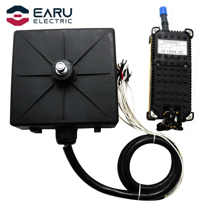 F23-BB S Industrial Wireless Remote Emergency stop System AC&DC Universal Type1 Receiver+ 1 Transmitter Speed Hoist Industrial Crane.
