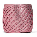 Fabric Yarn Metallic T-Shirt Yarn Golden Rose Color
