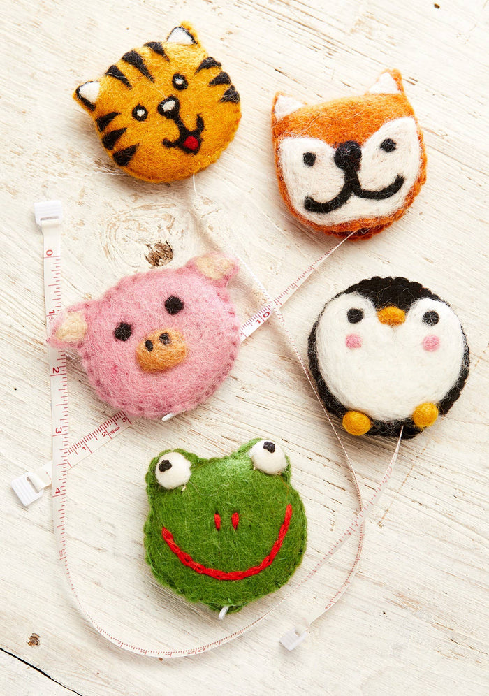 Felt Animal Tape Measure