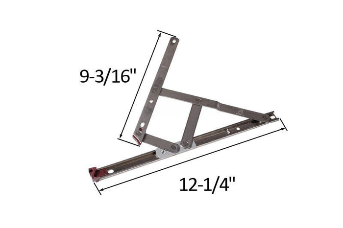 Ferco 'Defender' 12 - 1/4 inch length Friction Window Hinge - Reflect Window & Door