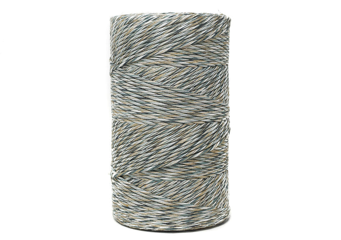 FIBER MIX CORD ZERO WASTE 4 MM - 1 SINGLE STRAND - JADE COMBINATION