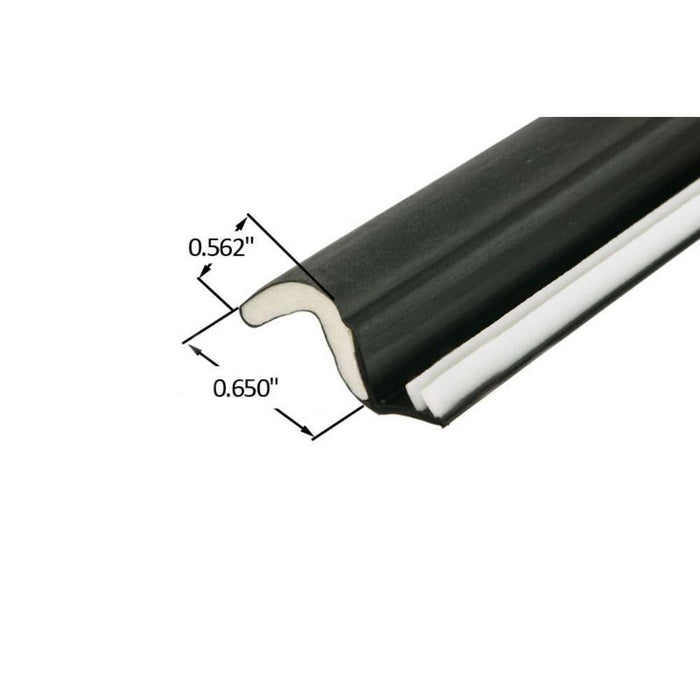 Entry Door Black Foam - Tite Kerf Mounted Weatherseal – Energy - Efficient Seal Strip - Reflect Window & Door