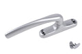 Silver Giesse Unica Cremone Handle Long Reach - Reflect Window & Door