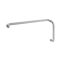 Glass Shower Door Handle and Towel Bar Combo, Round Stainless Steel 24"