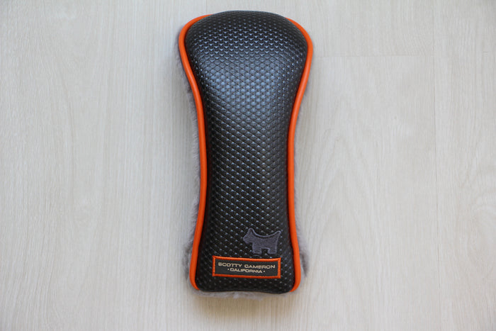 Gray and Orange Piping Hybrid Cover