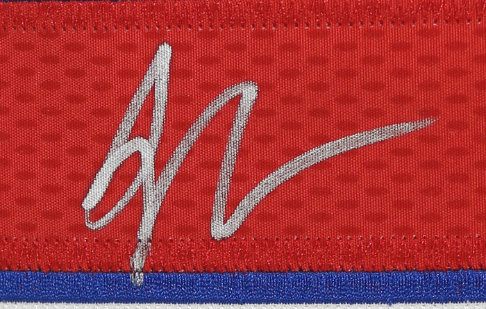 Greg Monroe Detroit Pistons Signed Autographed White #10 Jersey JSA COA