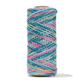 Hand Painted Soft Cotton Cord 4mm - 1 Single Strand - Unicorn