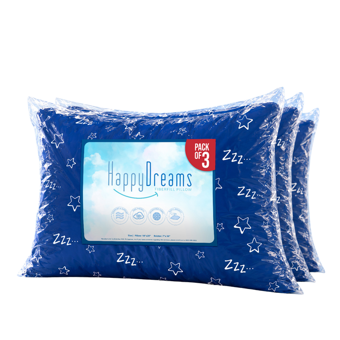 Happy Dreams Pillow Pack of 3