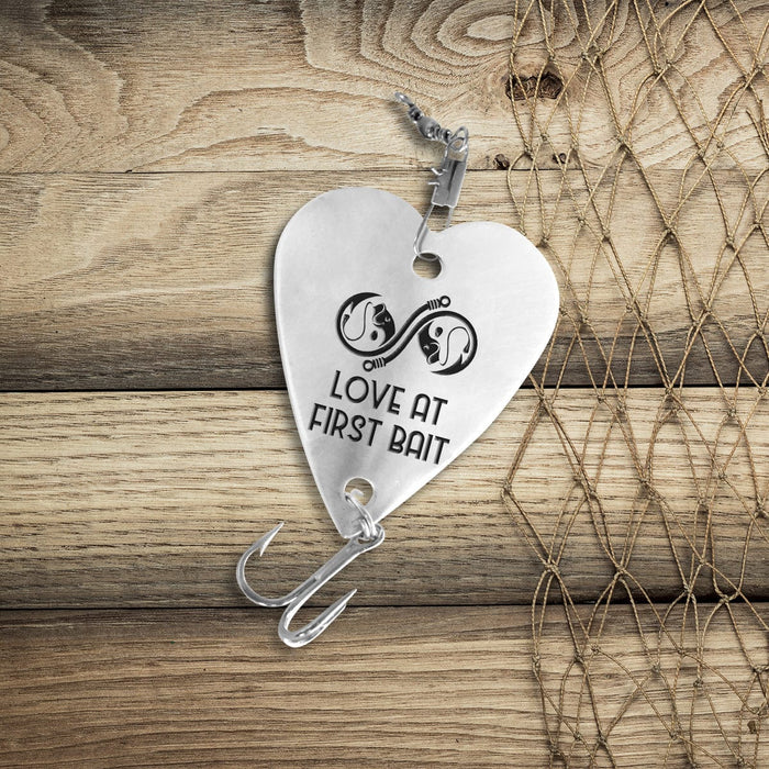 Heart Fishing Lure - Fishing - To My Fisherwoman - You Are The Greatest Catch Of My Life - Gfc13003