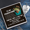 Heart Fishing Lure - Fishing - To My Fisherwoman - You Have My Heart Hook, Line and Sinker - Gfc13002