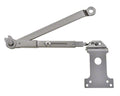 Heavy - Duty Aluminum Commercial Door Posi - Hold Open Arm - Reflect Window & Door