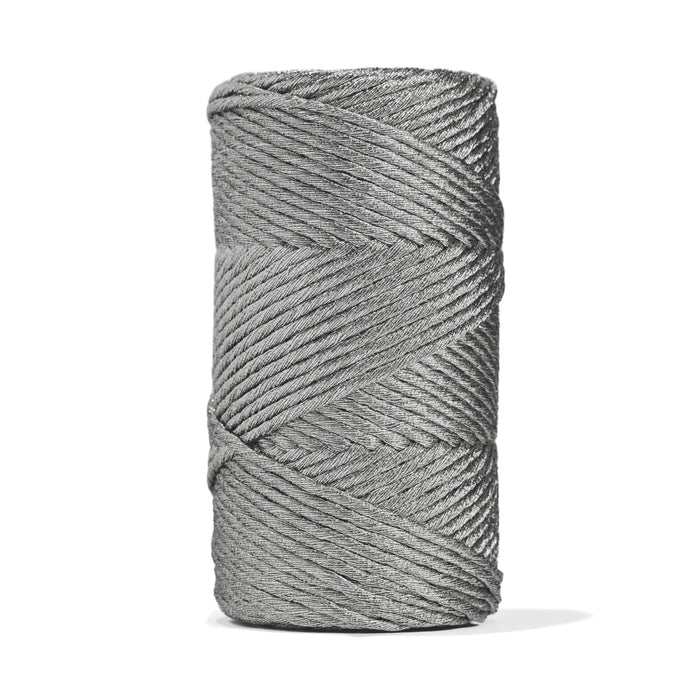 Holly Jolly Cord 3mm Single Strand - Silver