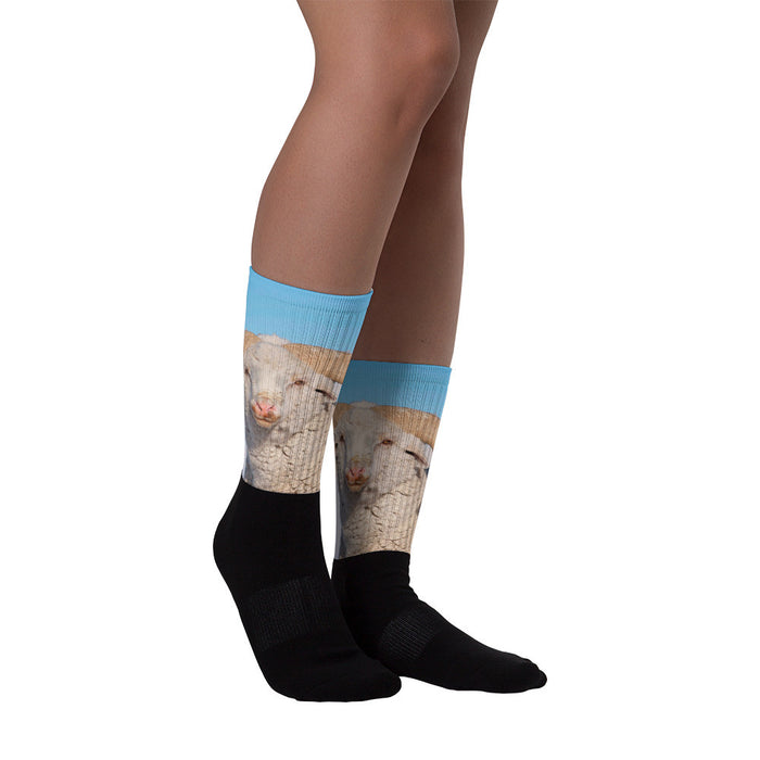 In Charge - Black foot socks
