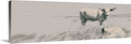 In the Still of the Grey Canvas Print