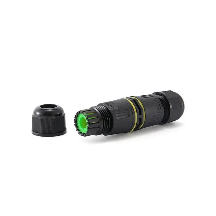 IP68 M20 Waterproof Cable Connector 2/3/4/5/6 Pin Screw Wiring Terminal Wire Connectors for Electrical Light Junction Box - electrical center b2c,6 pin wire connector