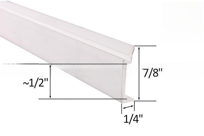 White PVC Window Stop – Premium Vinyl Window Hardware - Reflect Window & Door