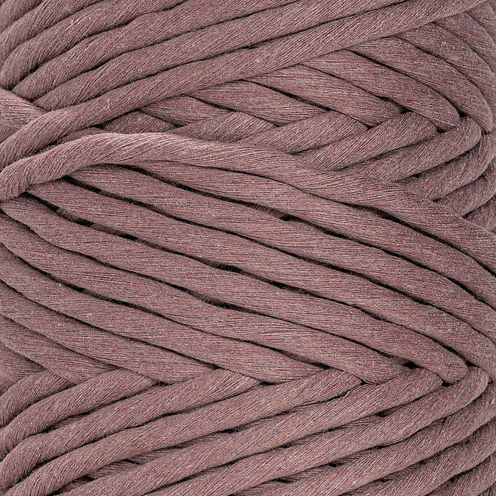 JUMBO SOFT COTTON CORD ZERO WASTE 8 MM - 1 SINGLE STRAND - MINK COLOR