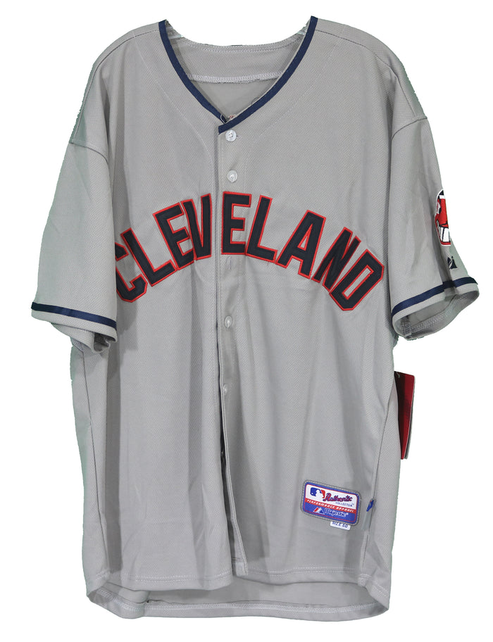Justin Masterson Cleveland Indians Signed Autographed Gray #63 Jersey JSA COA