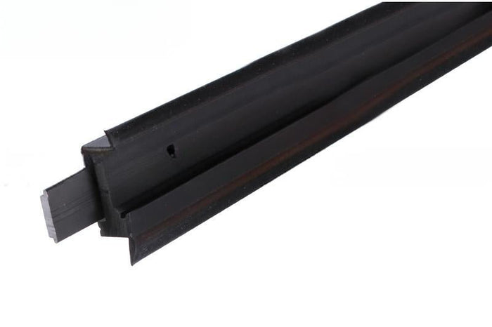 Kawneer Black 48" Commercial Storefront Door Sweep – Weatherproof Seal - Reflect Window & Door